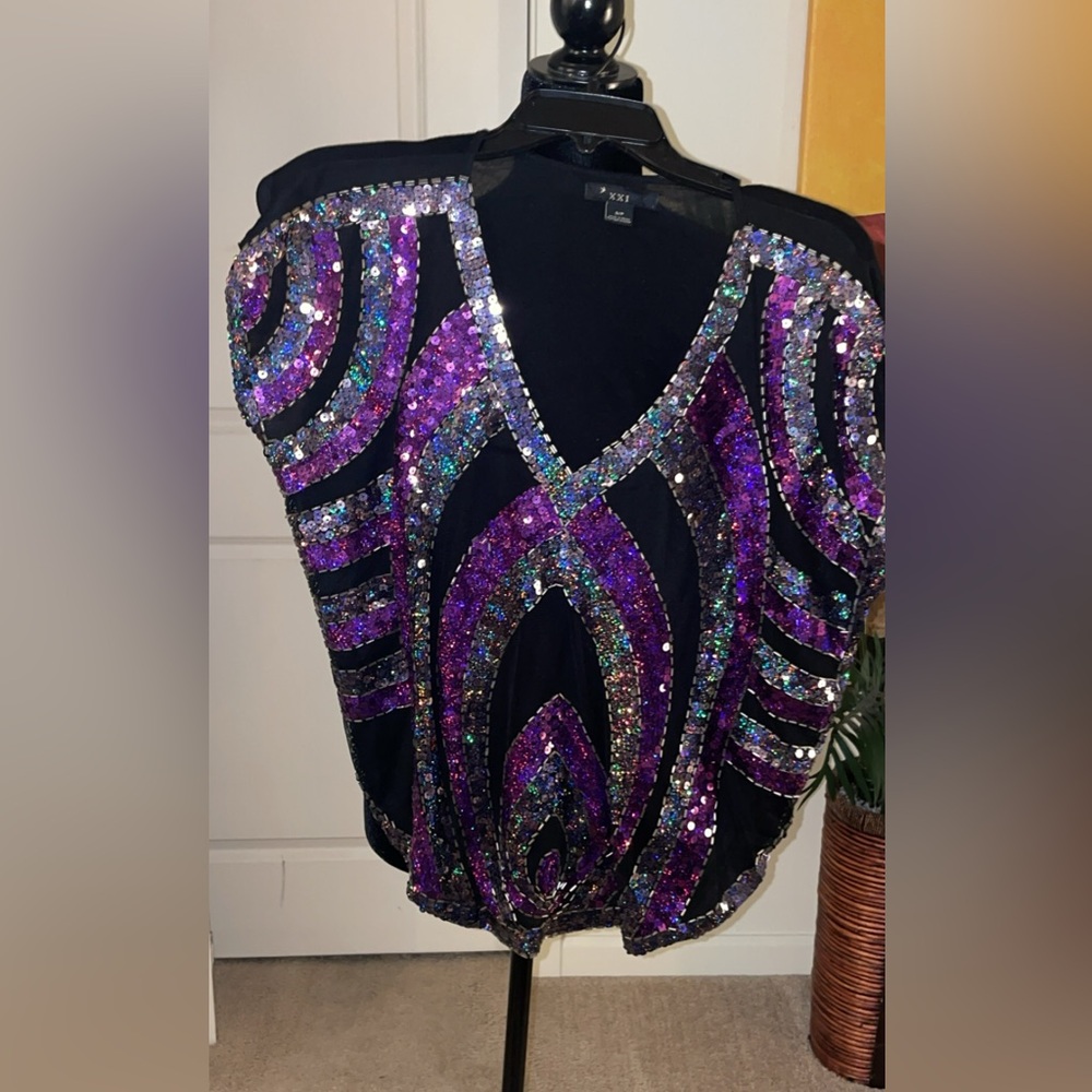 Sequin shirt